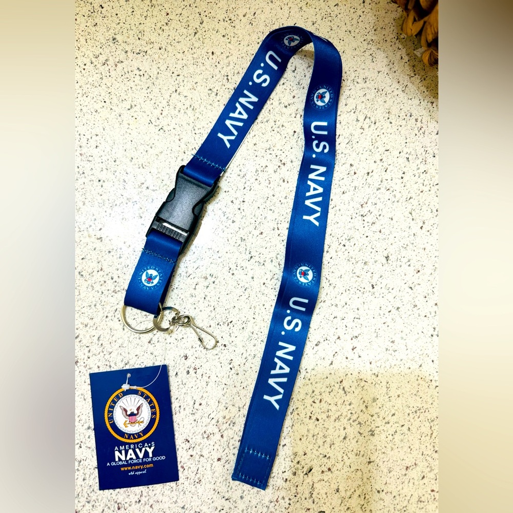 Officially licensed by U.S. Navy Lanyard